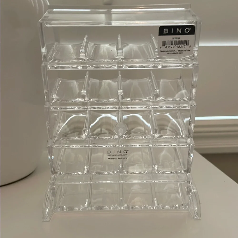 Clear Acrylic lipstick Storage Organizer